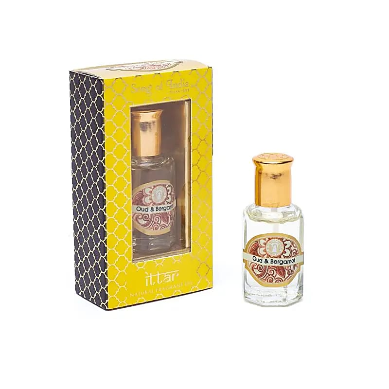 Parfumolie uit India Oud & Bergamot Ayurveda  10ml